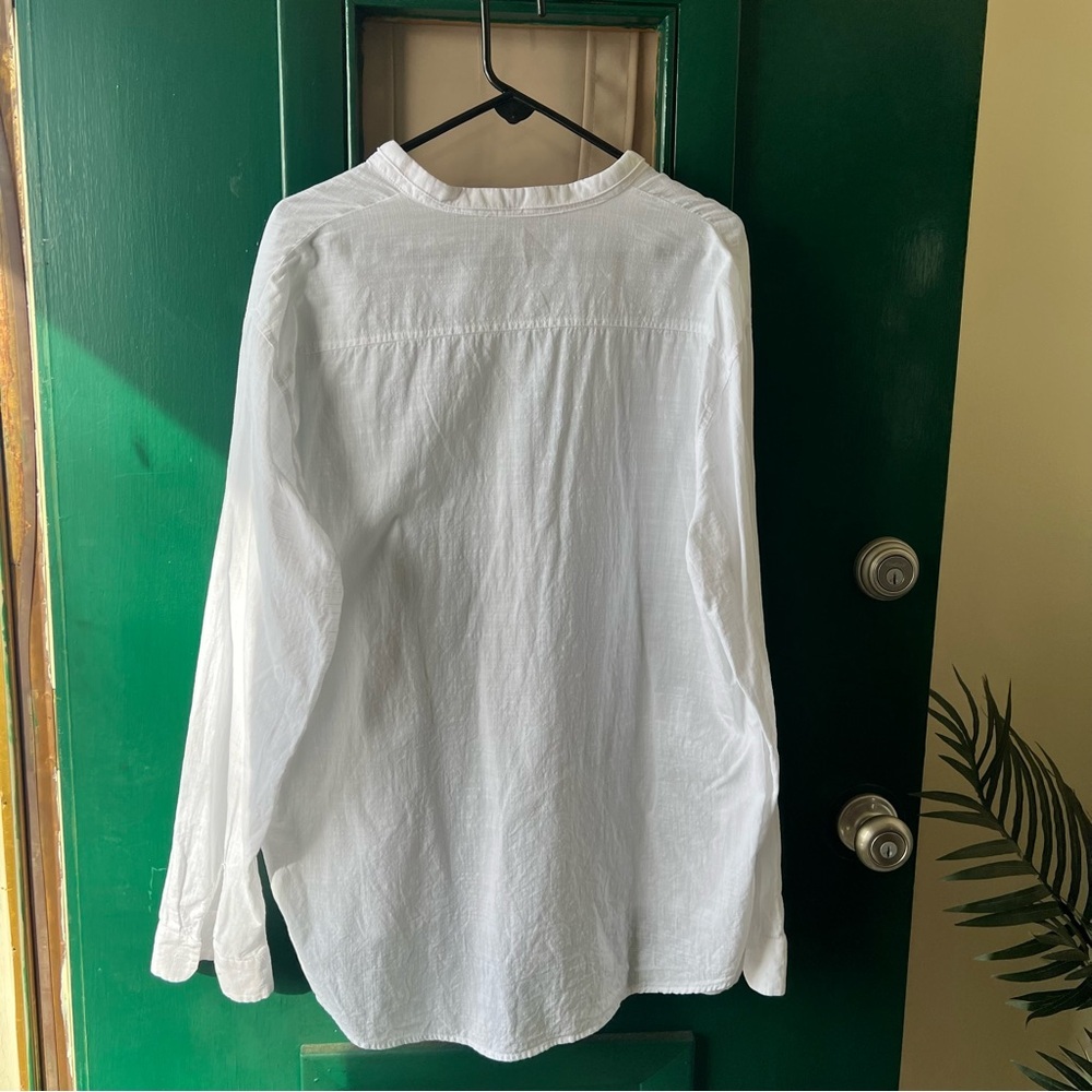 White Button Down Shirt - Picture 3 of 4